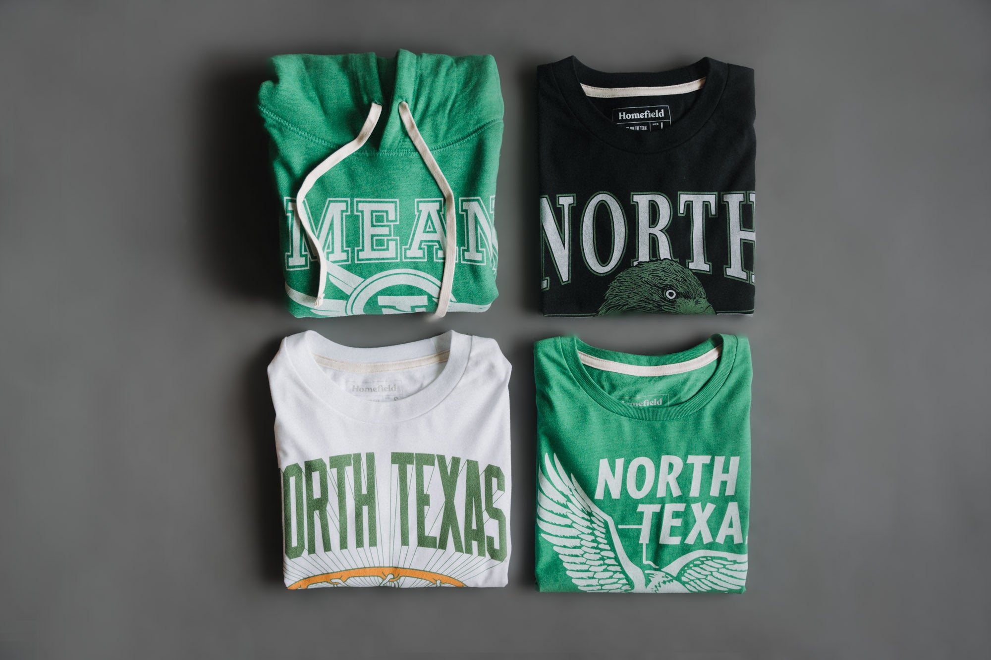 North Texas Mean Green Vintage Tees, Hoodies, Crewnecks