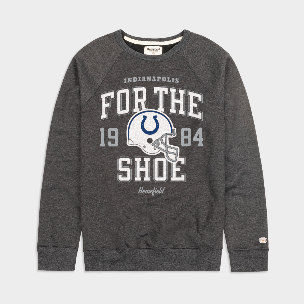 Homefield x Colts | 1984 for The Shoe Crewneck 4XL / Heather Charcoal