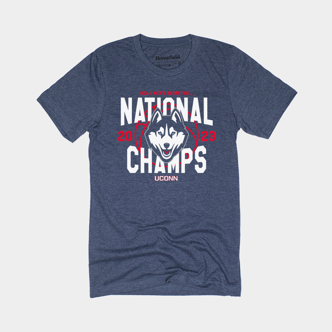 Uconn Men's Basketball National Champions Logo T-shirt