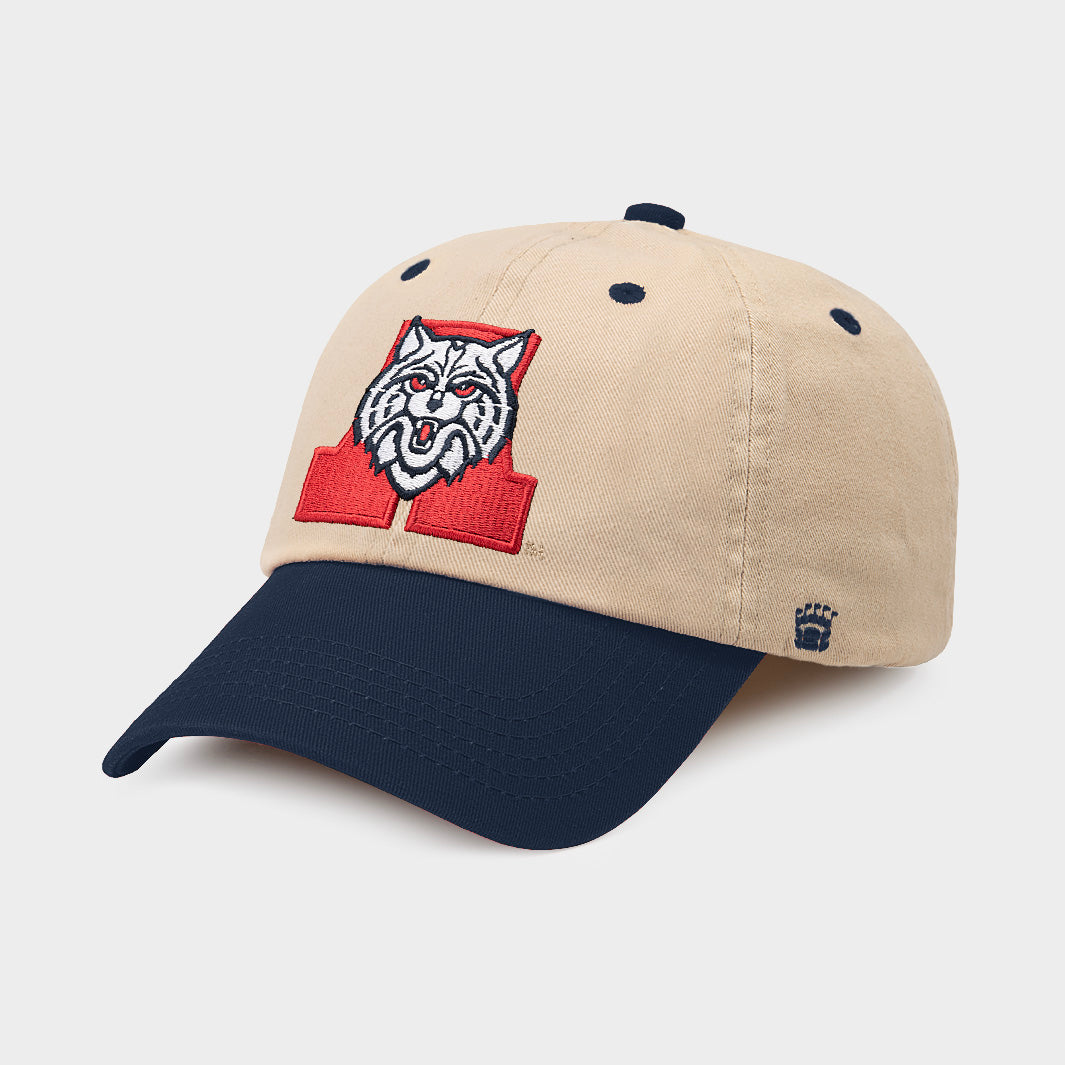 Arizona Wildcats Retro Logo Two-Tone Dad Hat