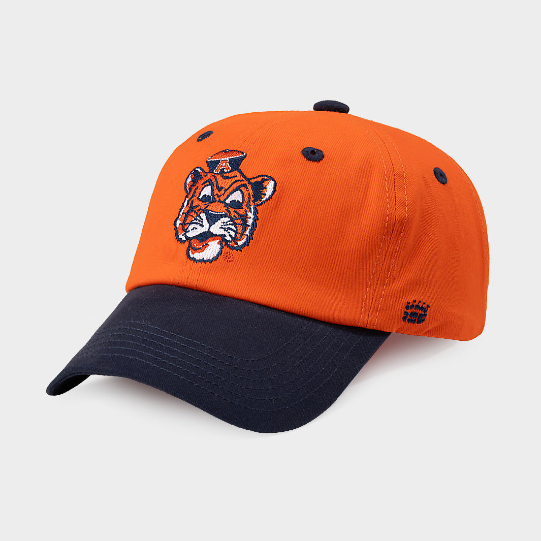 Auburn Tigers Retro Logo Two-Tone Dad Hat