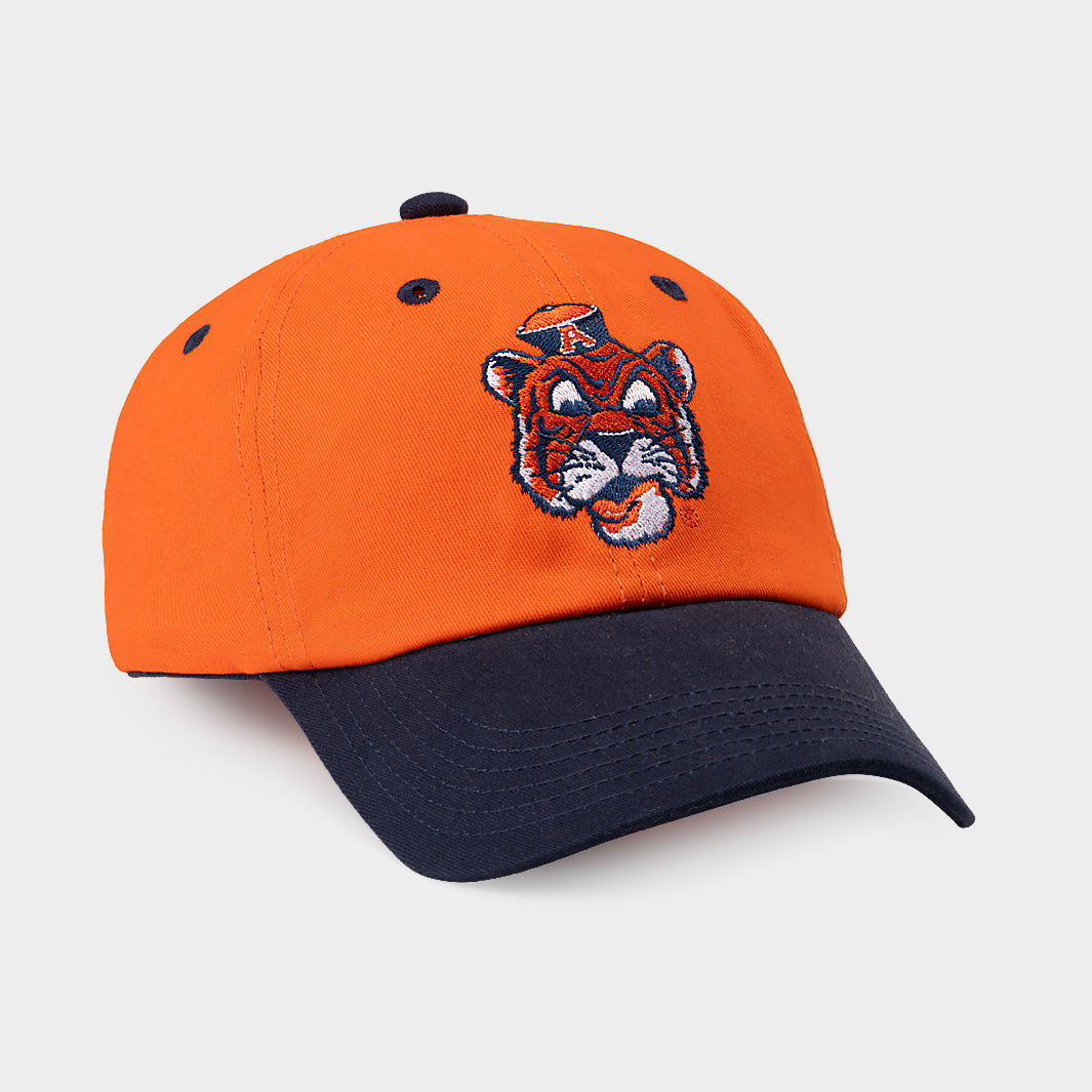 Auburn Tigers Retro Logo Two-Tone Dad Hat