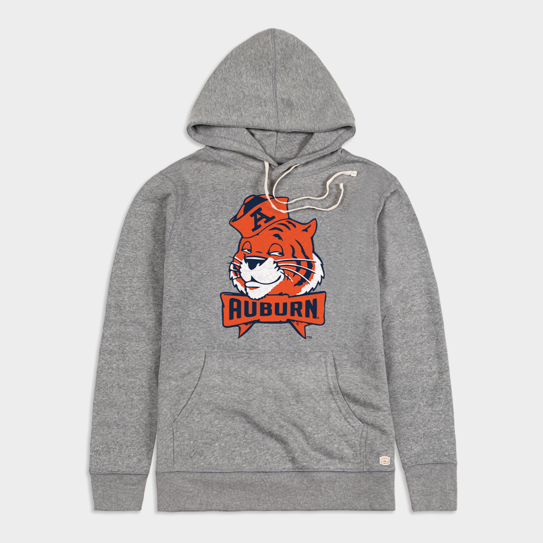 Retro Auburn Tiger Hoodie