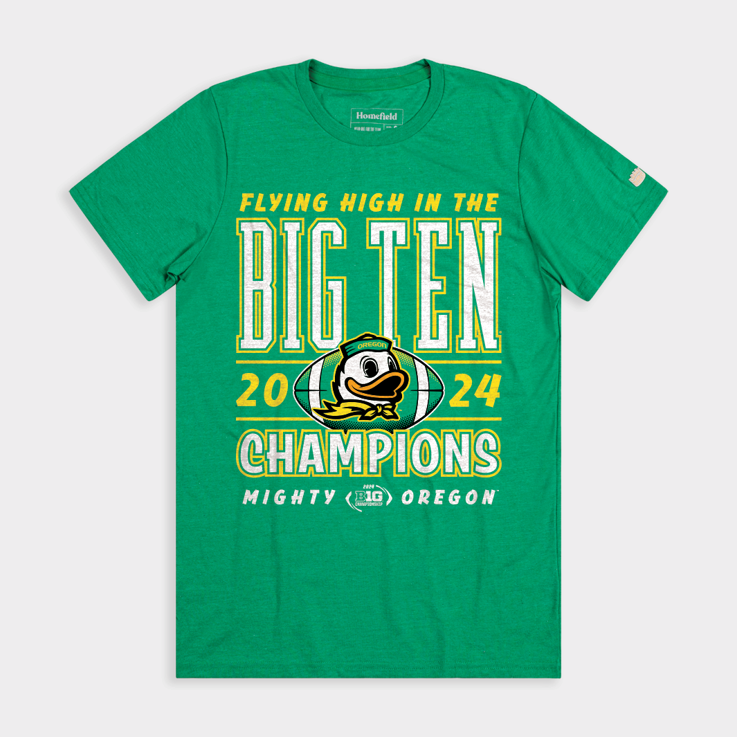 Oregon 2024 Big Ten Champs Tee