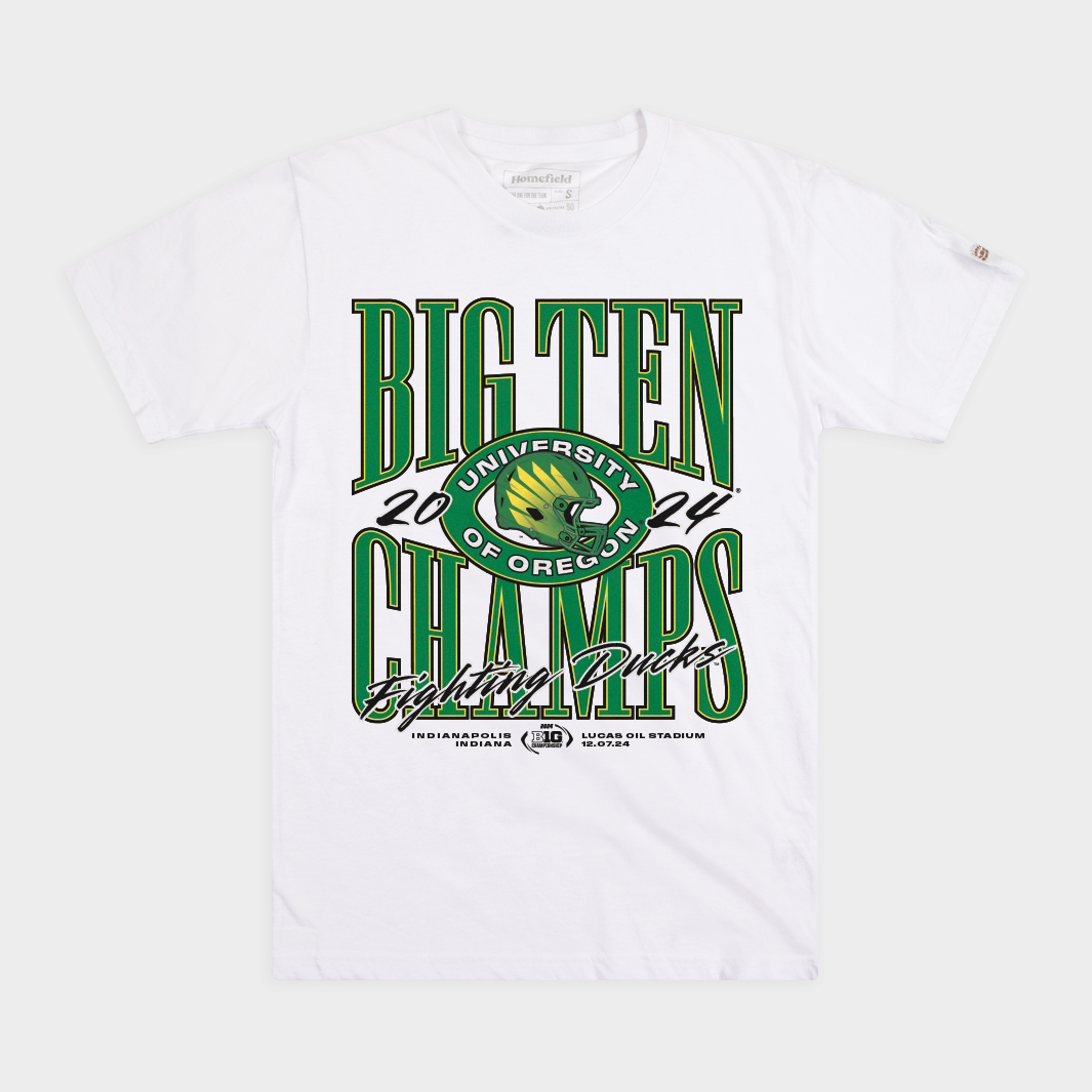 Oregon 2024 Big Ten Champions Tee