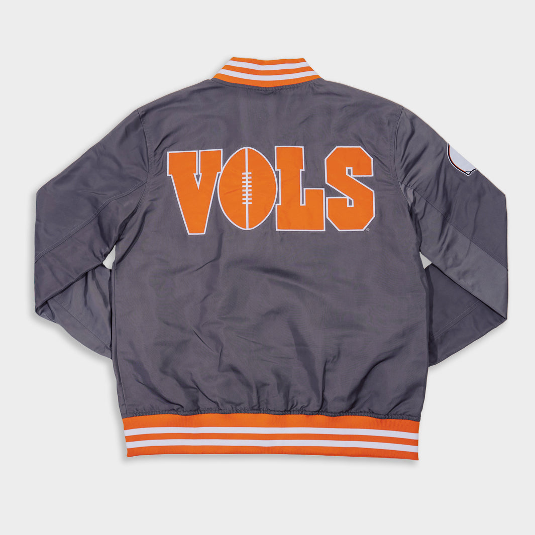 Tennessee Volunteers Football Smokey Grey Bomber Jacket | Homefield