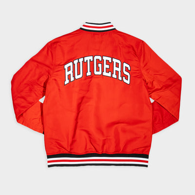 Rutgers Scarlet Knights Retro Logo Bomber Jacket