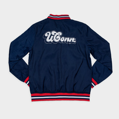 UConn Bubble Script Bomber Jacket