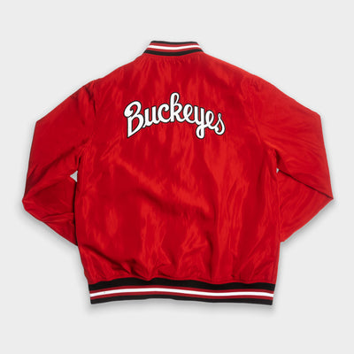 Ohio State Vintage Buckeyes Script Bomber Jacket