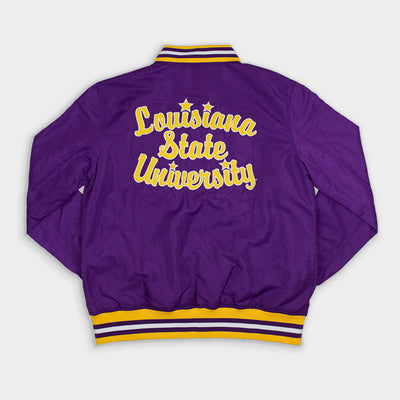 LSU Tigers Retro Bomber Jacket