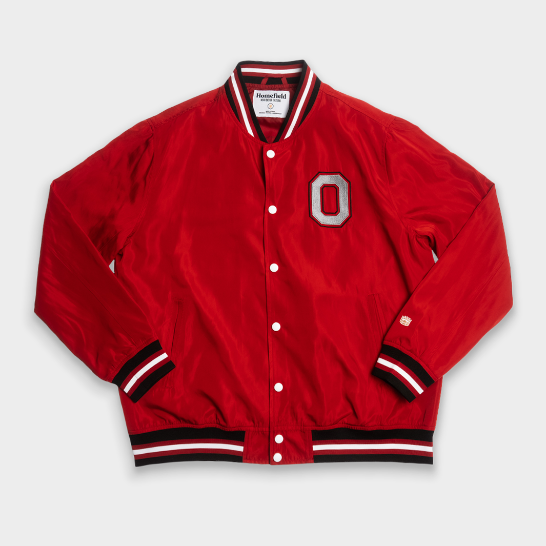 Ohio State Vintage Buckeyes Script Bomber Jacket