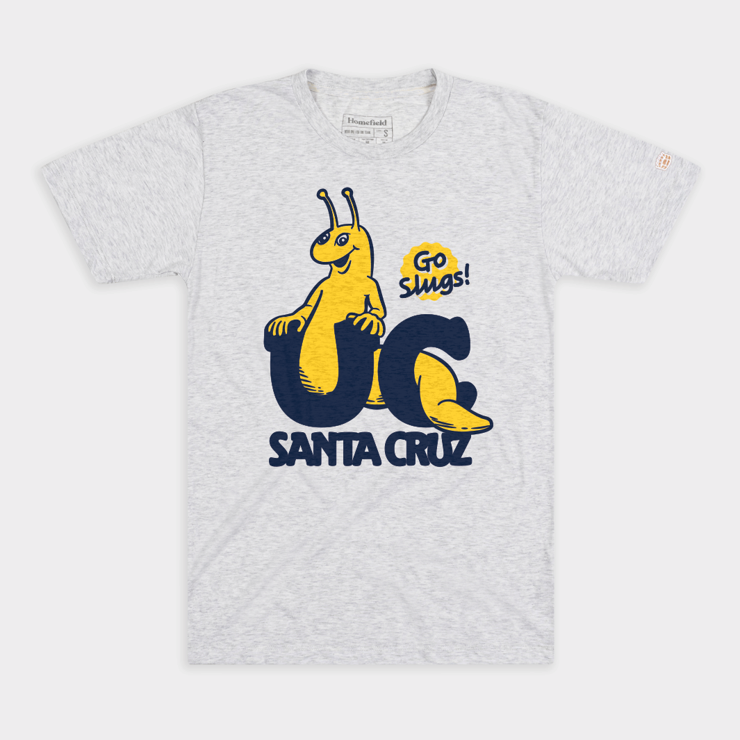 UC Santa Cruz Retro Banana Slugs Logo Tee