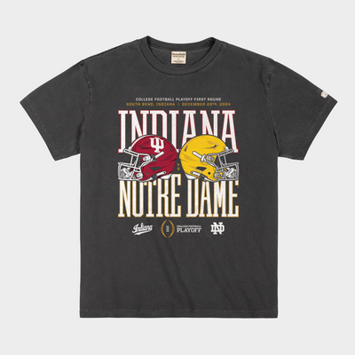 Indiana at Notre Dame 2024-25 College Football Playoff Tee