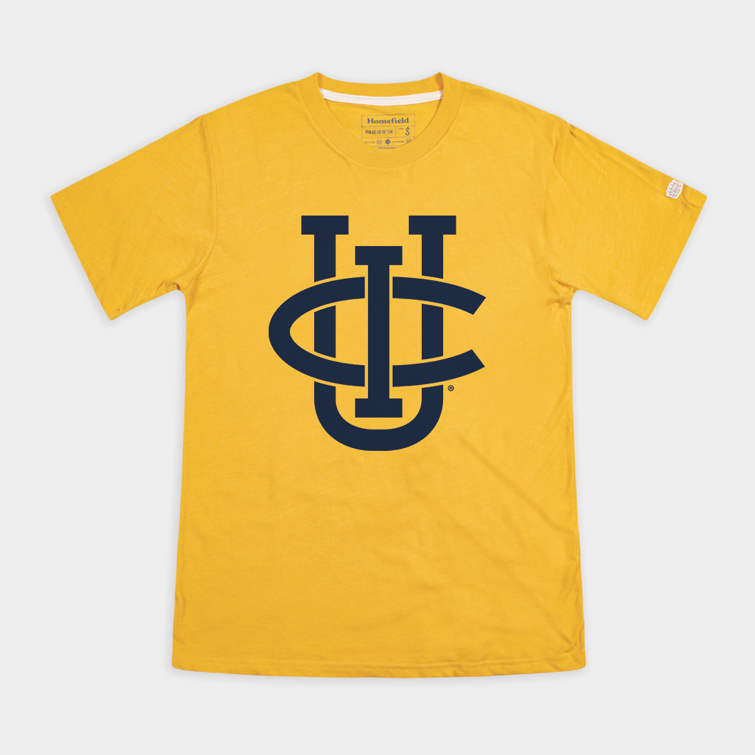 Gold University of California Irvine T-Shirt | Homefield