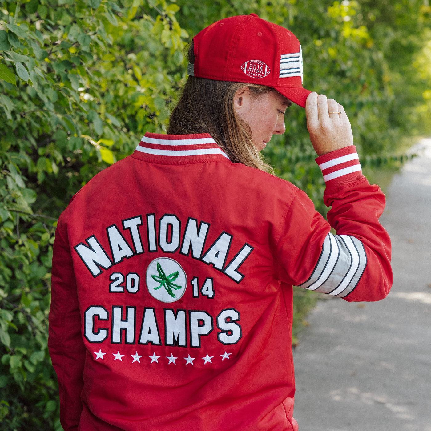 Ohio State Football 2014 National Champions Bomber Jacket