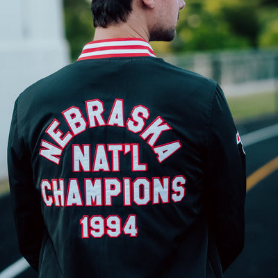 Nebraska Football 1994 National Champions Bomber Jacket