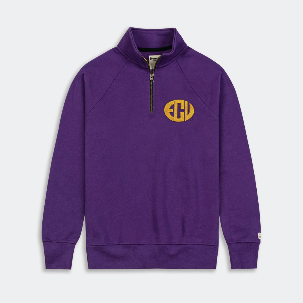 ECU Pirates Oval Logo Quarter Zip