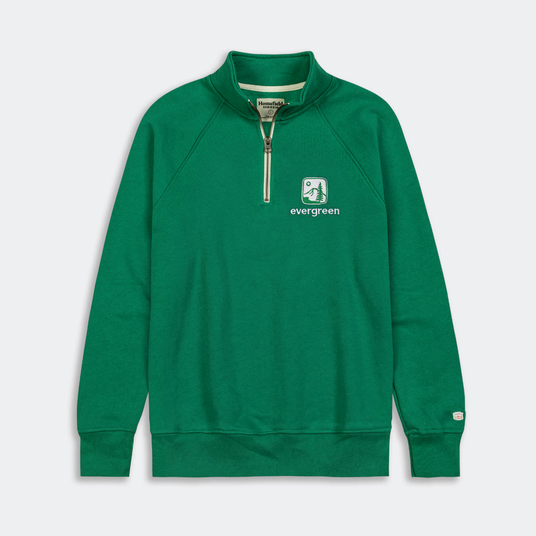 The Evergreen State College Logo Quarter Zip