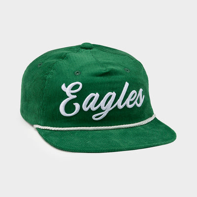 Eastern Michigan Retro Eagles Script Corduroy Hat