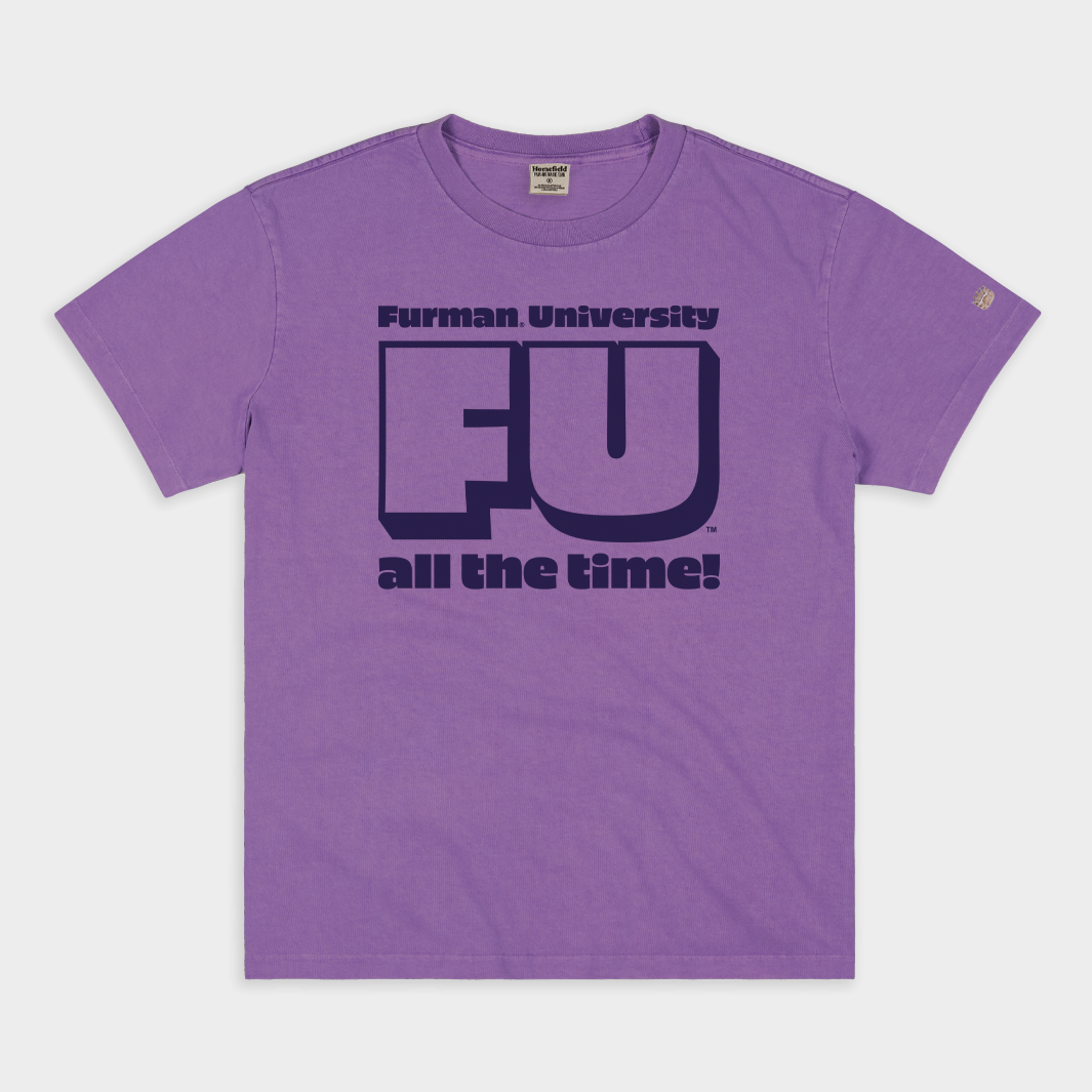 Retro Furman University FU All The Time Tee