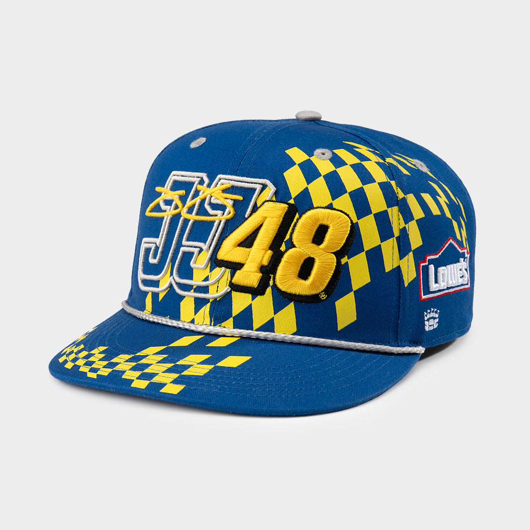 Retro Jimmie Johnson Driver Snapback Hat