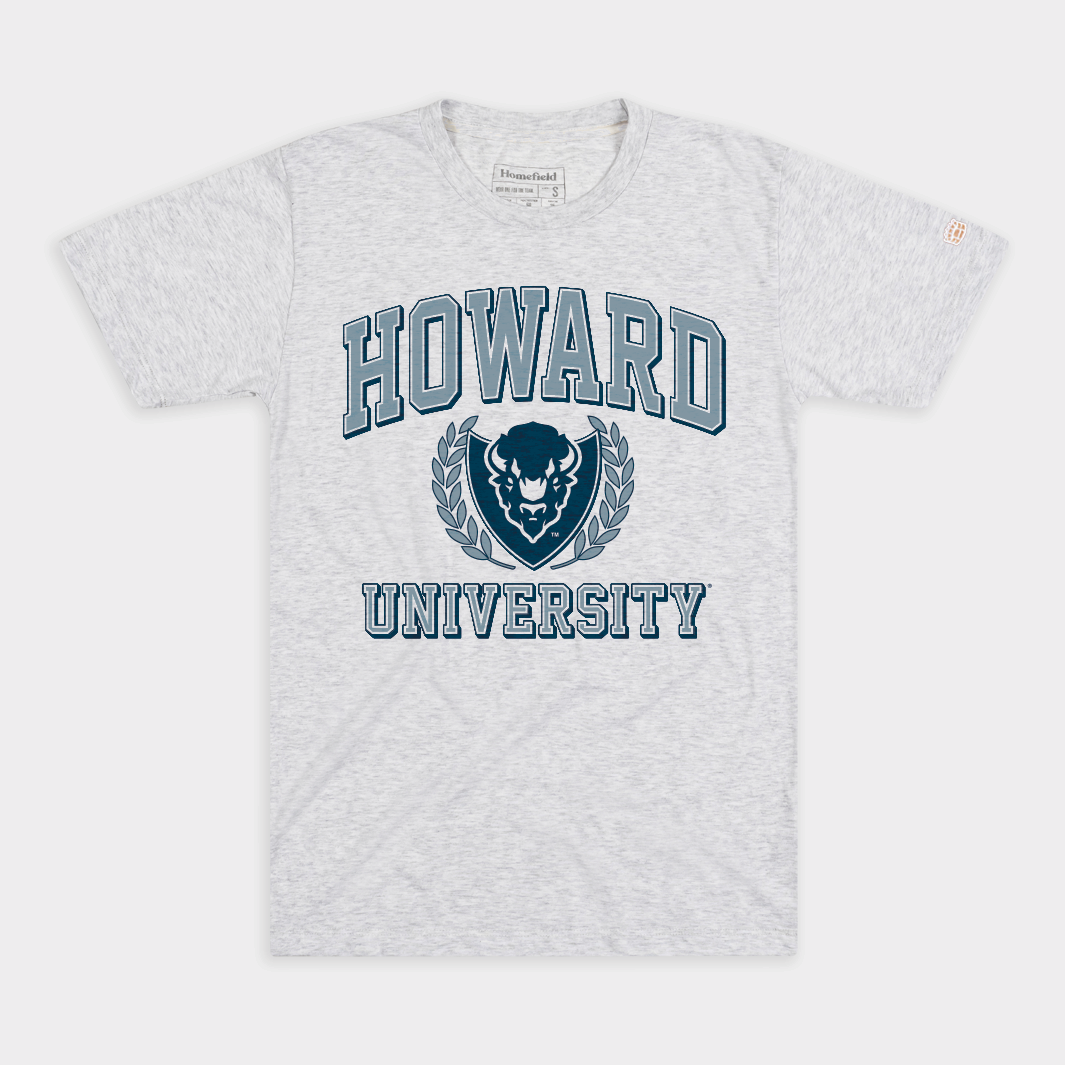 Howard Bison 1990s-Inspired Seal Tee