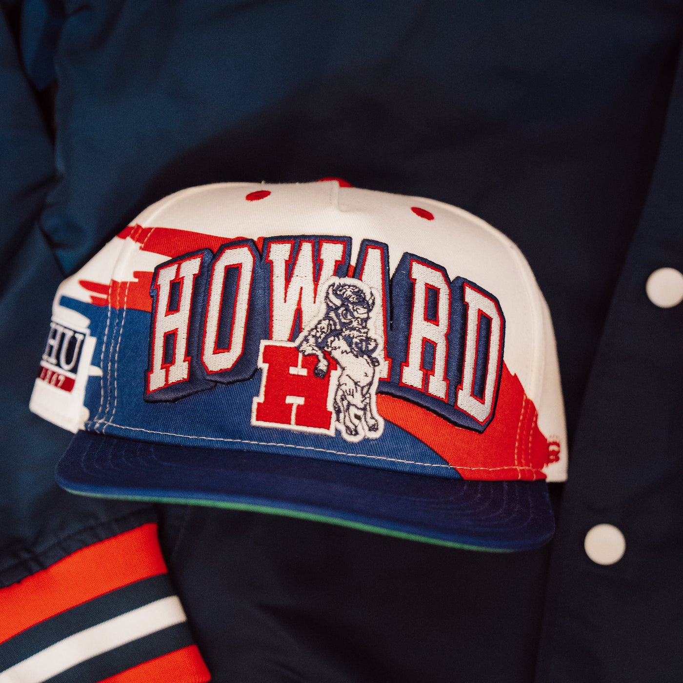 Howard Bison Retro '90s-Inspired Snapback