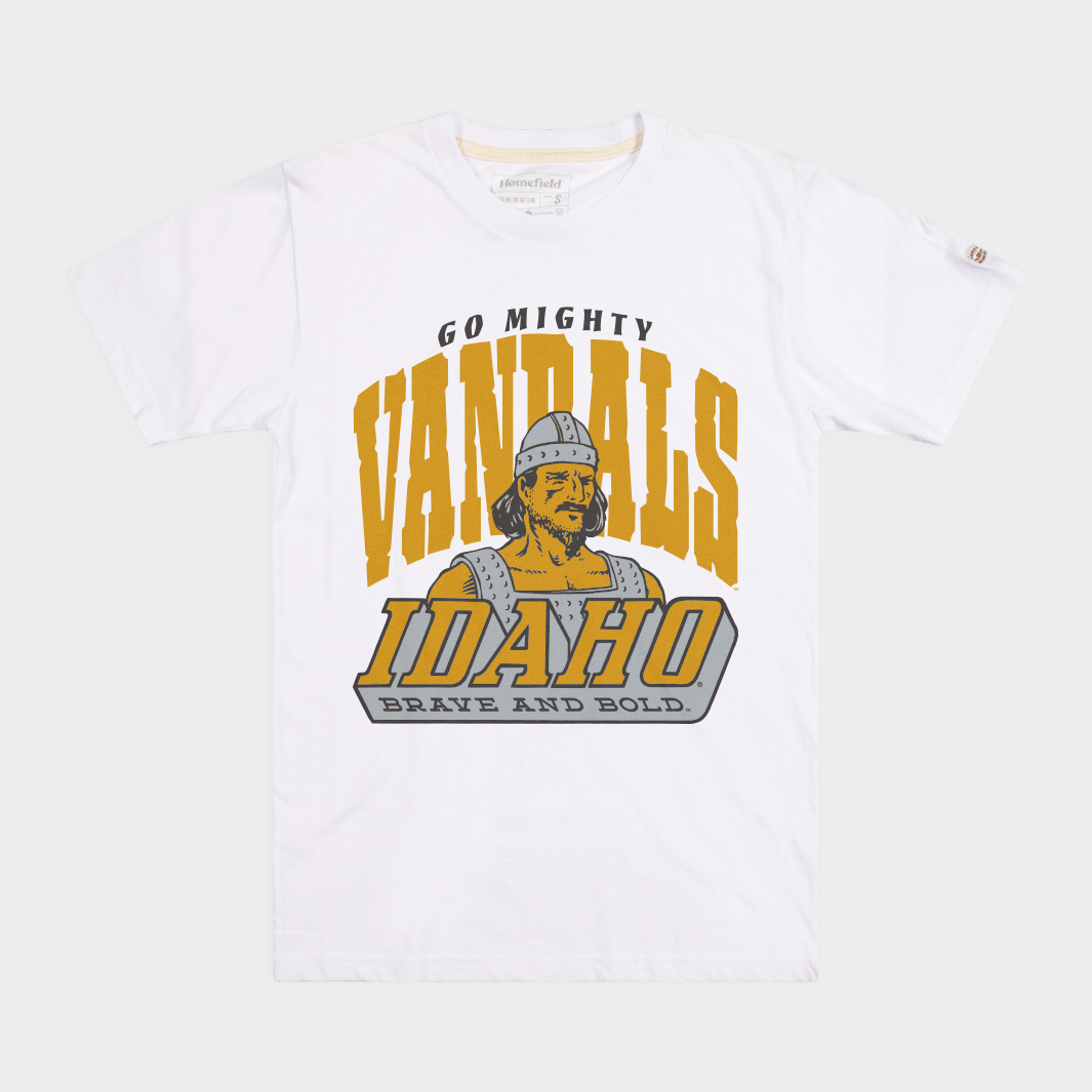 Idaho Mighty Vandals Vintage Logo Tee