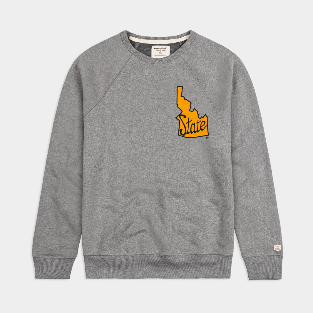 Idaho State Bengals Vintage Outline Logo Crewneck | Homefield Apparel