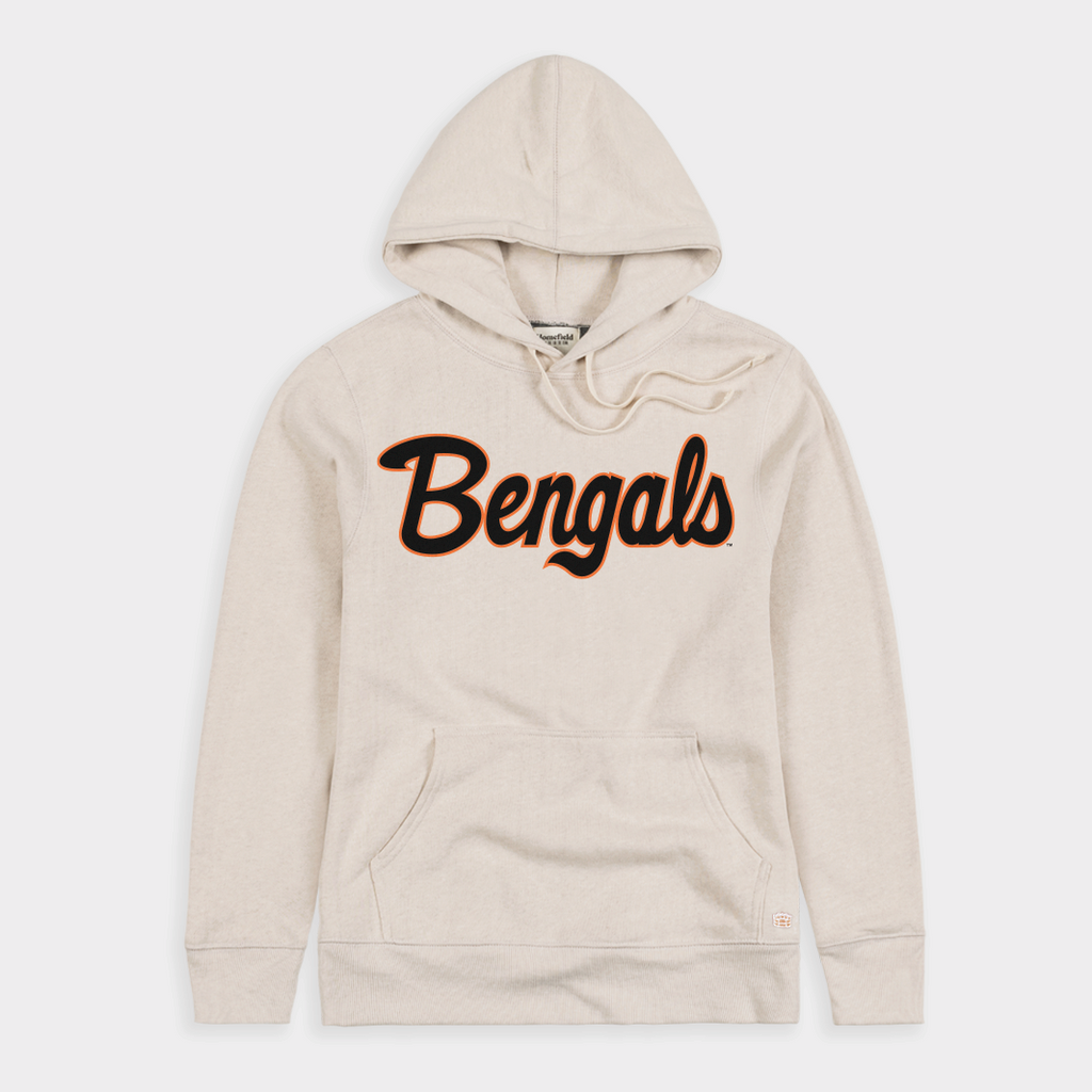 Homefield Idaho State Bengals Retro Script Hoodie XXL / Triblend Oatmeal