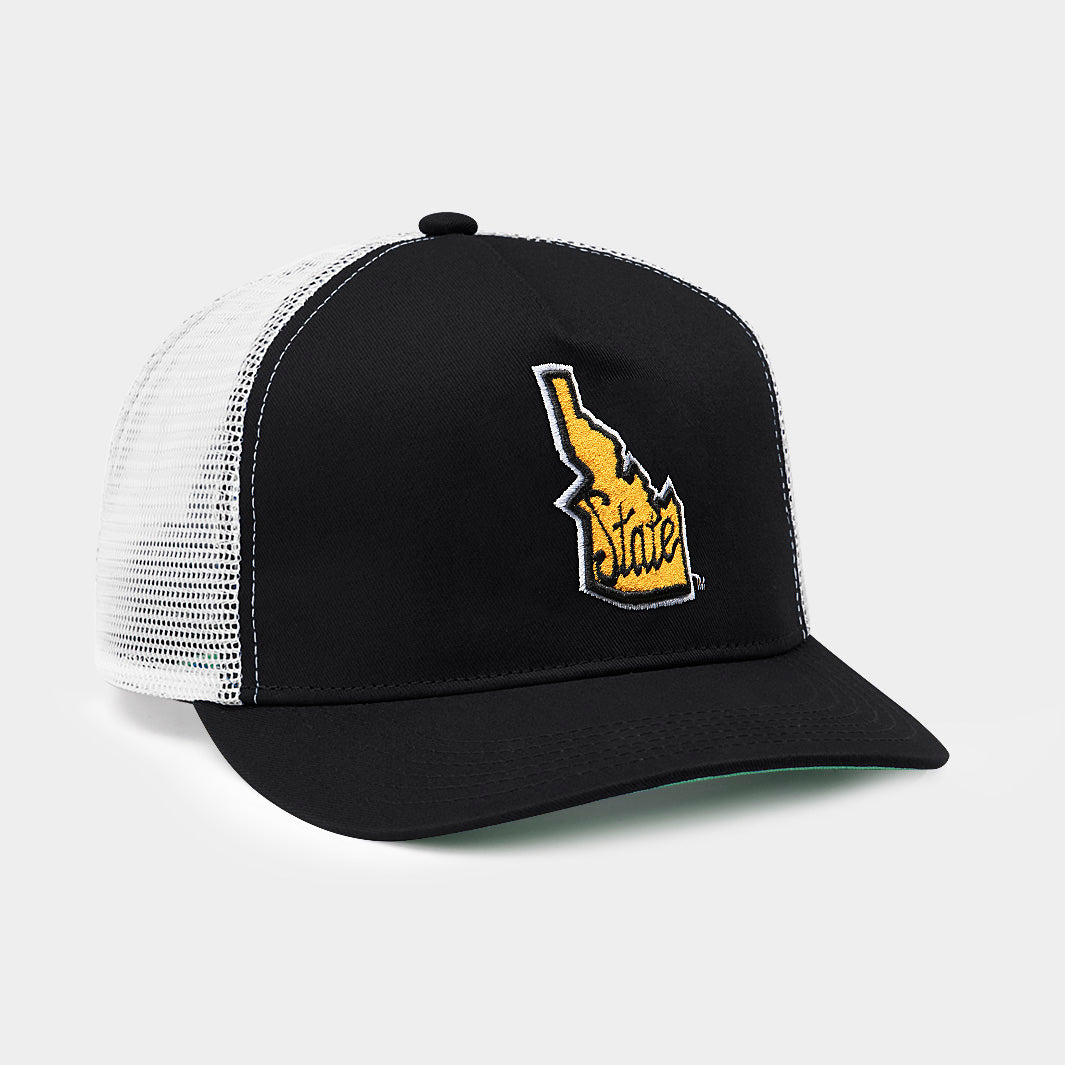 Idaho State Retro Logo Trucker Hat