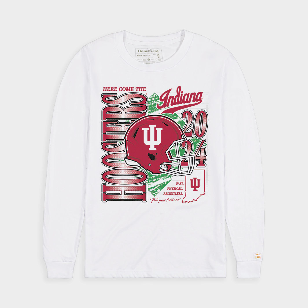 IU "Here Come the Hoosiers" Football Long Sleeve