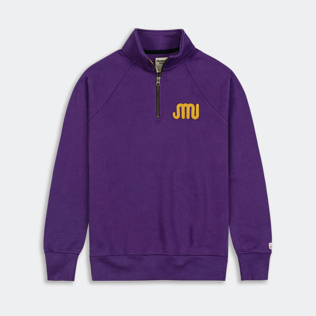 James Madison Vintage JMU Logo Quarter Zip