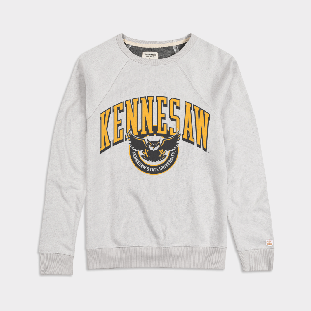 Classic Kennesaw State Collegiate Seal Crewneck