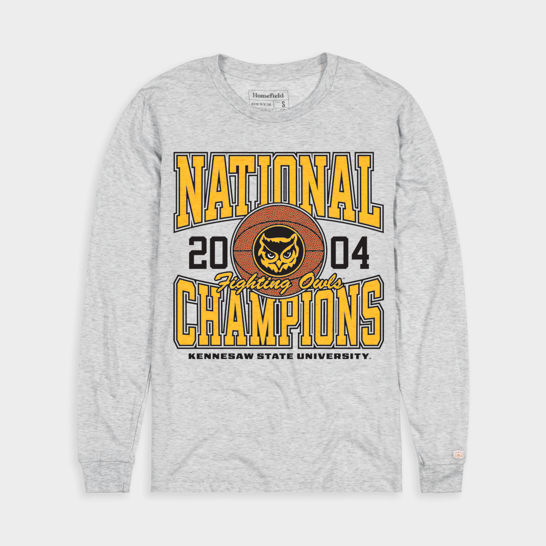 Kennesaw State Men's Basketball 2004 National Champs Long Sleeve