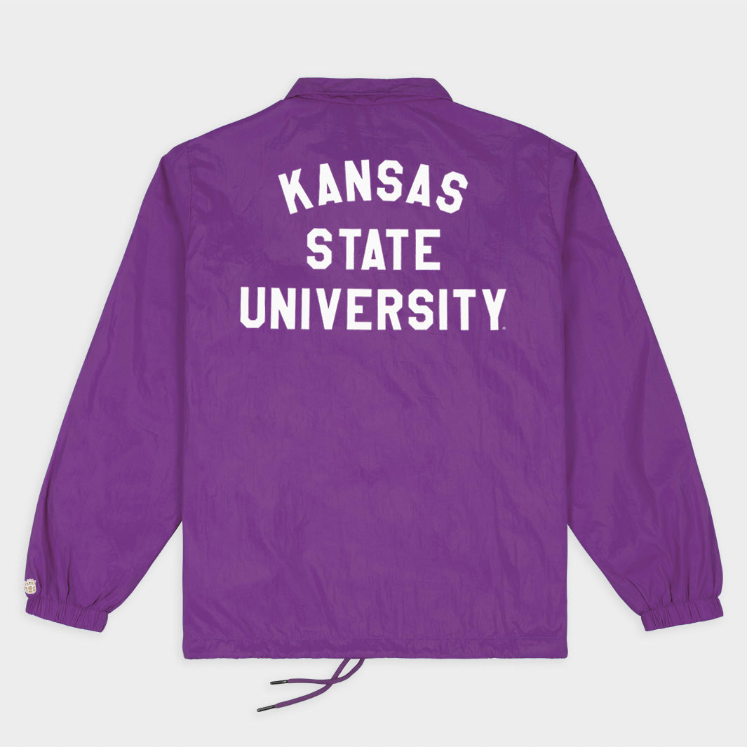 Kansas State Wildcats Roaring Logo Coaches Jacket