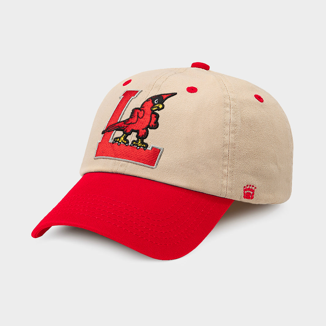 Louisville Cardinals 1953 Logo Two-Tone Dad Hat