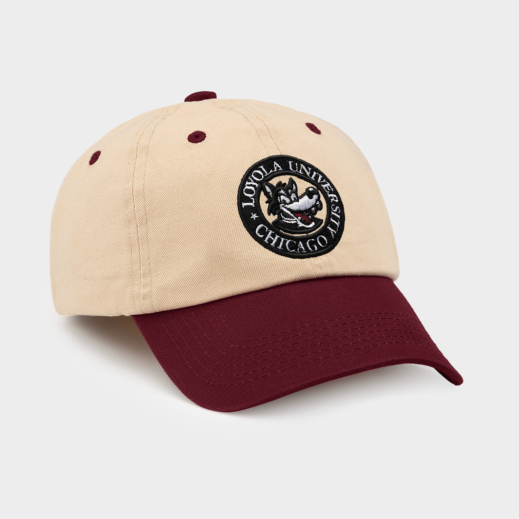 Loyola Chicago Ramblers Two-Tone Dad Hat