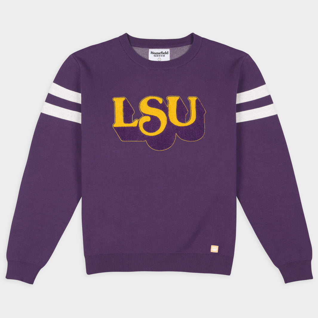 LSU Tigers Vintage Logo Sweater