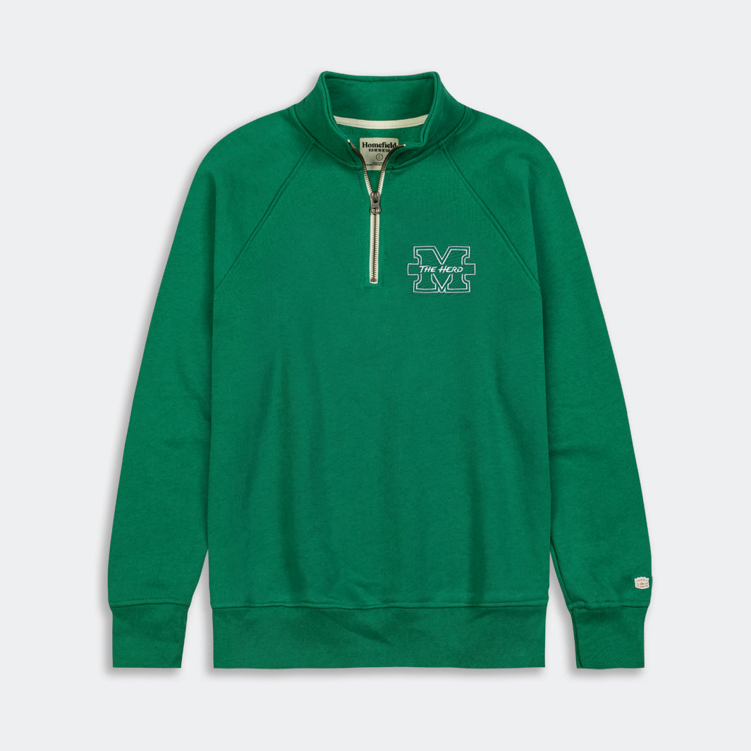 Marshall Thundering Herd Block "M" Quarter Zip