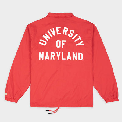 Maryland Terrapins Vintage Terps Logo Coaches Jacket