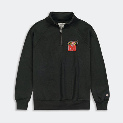 Maryland Terrapins State Flag Logo Quarter Zip