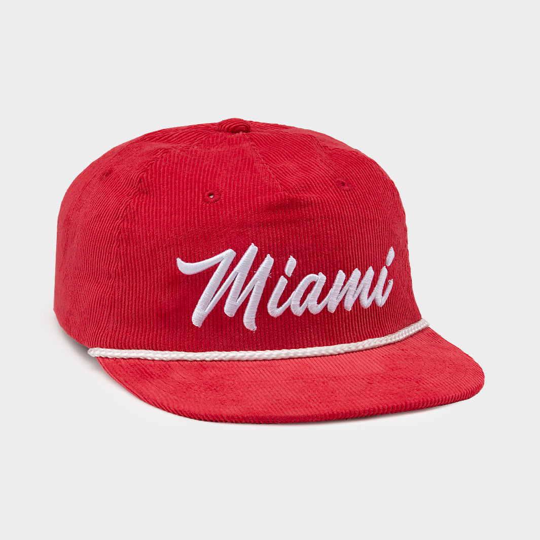 Retro-Inspired Miami RedHawks Corduroy Hat