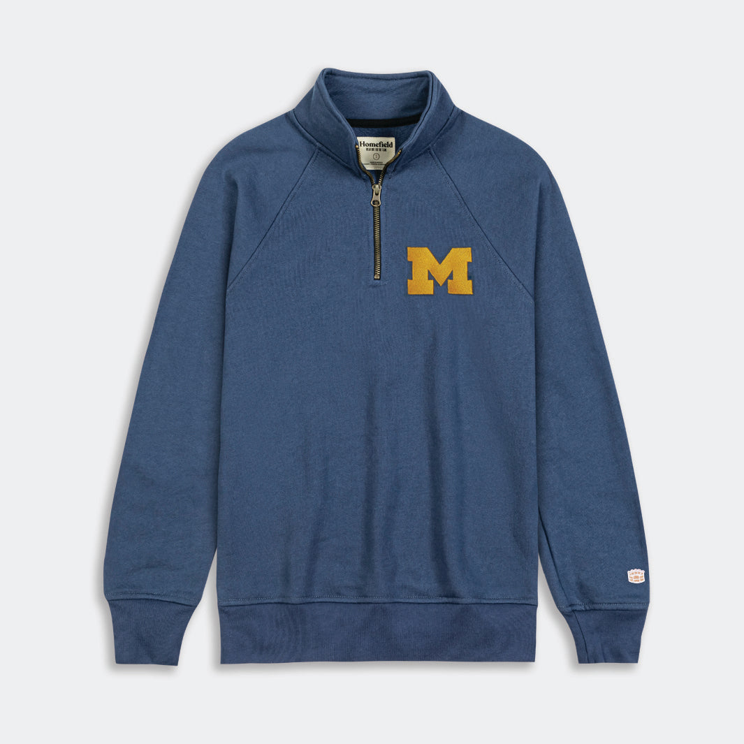 Michigan Wolverines Block "M" Quarter Zip