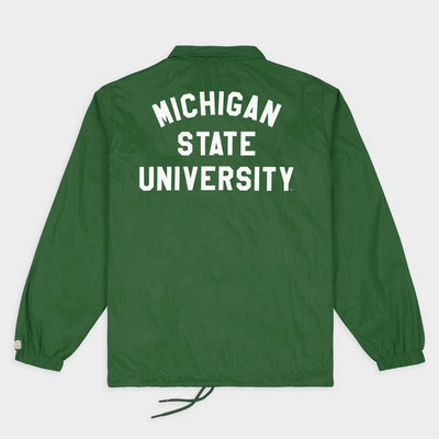 Michigan State Spartans Block "S" Coaches Jacket