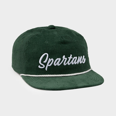 Michigan State Script "Spartans" Corduroy Hat