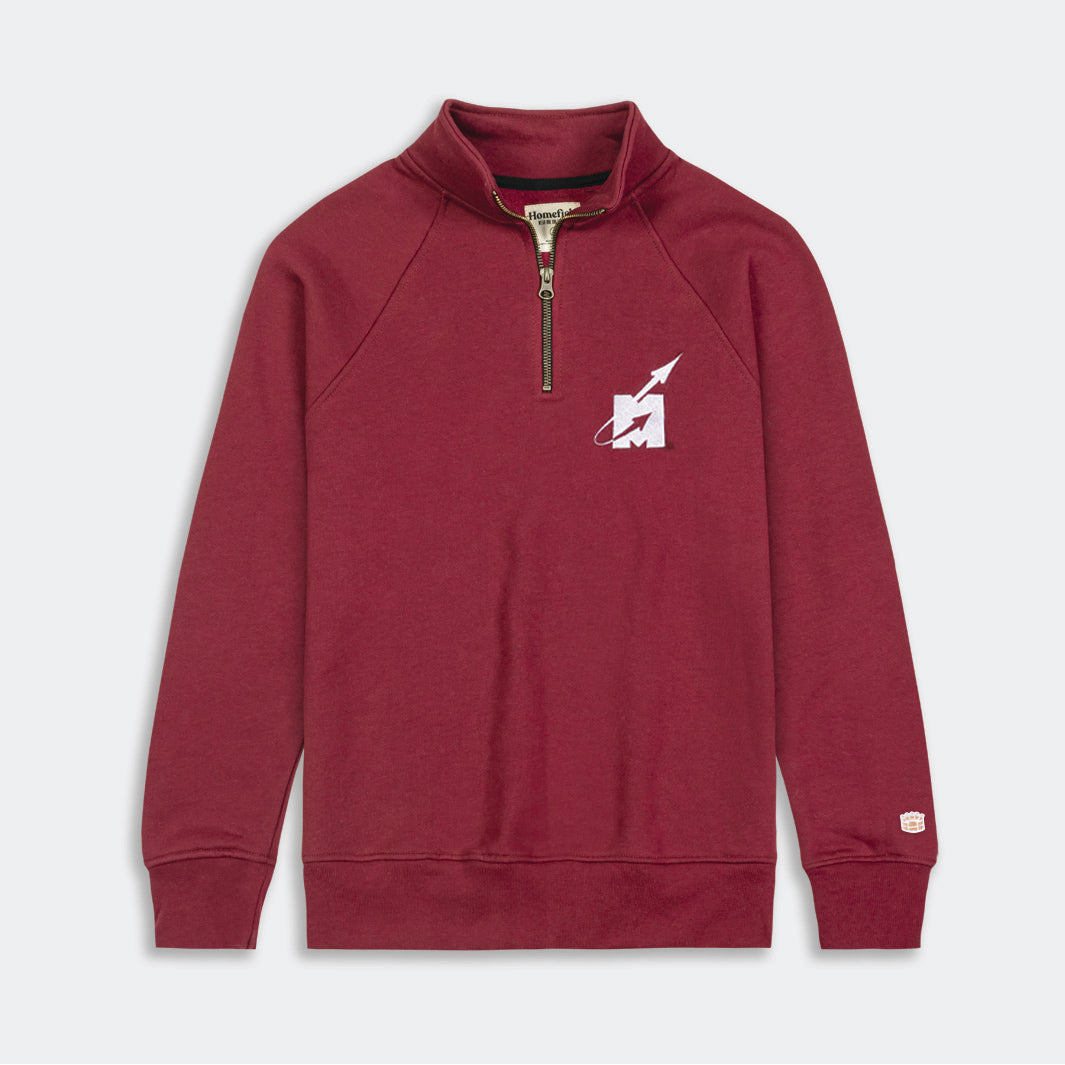 Mississippi State Block "M" Logo Quarter Zip