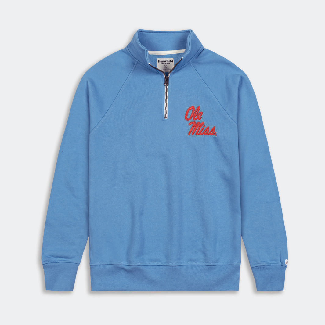 Ole Miss Classic Script Quarter Zip