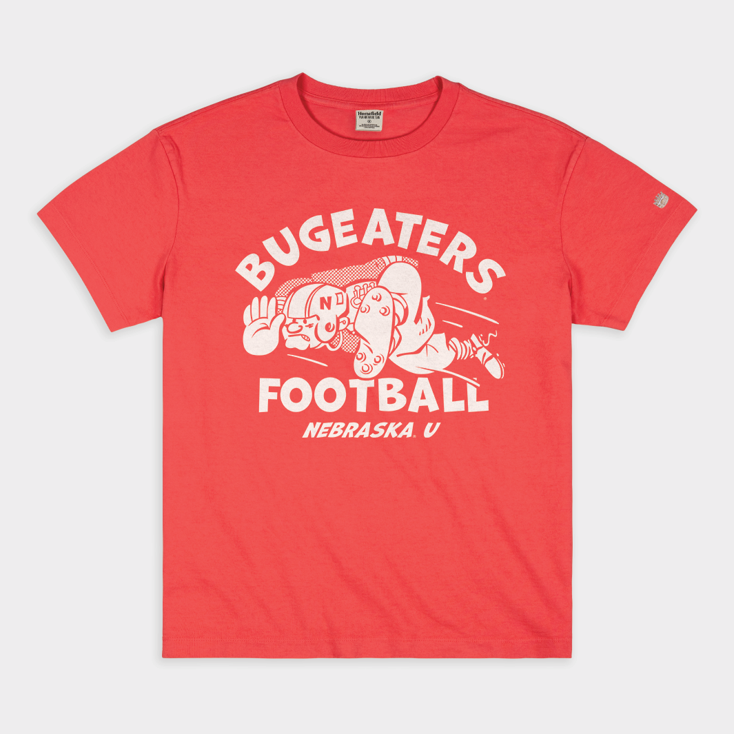 Nebraska Bugeaters Retro Vintage Heavyweight Tee