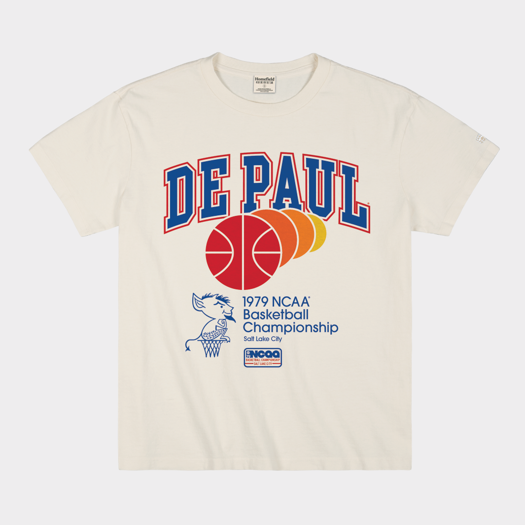 DePaul Blue Demons Basketball 1979 NCAA Final Four Heavyweight Tee